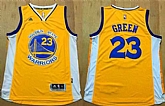 Golden State Warriors #23 Draymond Green Gold Stitched NBA Jersey,baseball caps,new era cap wholesale,wholesale hats